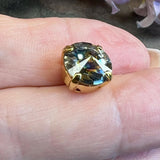 Saturn Rare Vintage Swarovski 1 Piece, 45ss With SP or GP Setting Jewelry Making