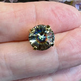 Saturn Rare Vintage Swarovski 1 Piece, 45ss With SP or GP Setting Jewelry Making