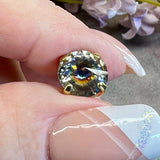 Saturn Rare Vintage Swarovski 1 Piece, 45ss With SP or GP Setting Jewelry Making