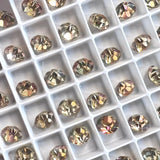 Vitrail Medium 34ss Vintage Swarovski Crystal, 7.3mm Rhinestone w/ SP or GP  Settings