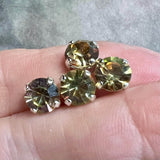 Vitrail Medium 34ss Vintage Swarovski Crystal, 7.3mm Rhinestone w/ SP or GP  Settings