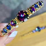 New Sew-On Crystal Bracelet Wire Wrap Tutorial, Intermediate Step-by-Step Jewelry