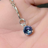 Vintage Swarovski Sterling Silver Pendants, Minimalist, With or without Chain