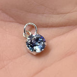 Vintage Swarovski Sterling Silver Pendants, Minimalist, With or without Chain