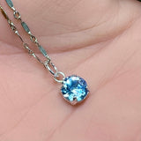 Vintage Swarovski Sterling Silver Pendants, Minimalist, With or without Chain
