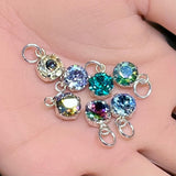 Vintage Swarovski Sterling Silver Pendants, Minimalist, With or without Chain