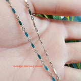 Vintage Swarovski Sterling Silver Pendants, Minimalist, With or without Chain