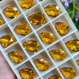 Topaz 18x13mm Swarovski Crystal 1 Pc art 4320 Pear Shape Crystal with Setting