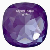 10mm 4470 Swarovski Crystal Rhinestone Cushion Square With Setting, 13 Colors