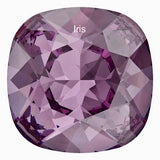 10mm 4470 Swarovski Crystal Rhinestone Cushion Square With Setting, 13 Colors