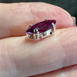 Sterling Silver 15x7 Navette Marquise Rhinestone Setting, For Crystal-Gems.925 SS Blank