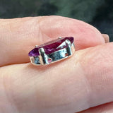 Sterling Silver 15x7 Navette Marquise Rhinestone Setting, For Crystal-Gems.925 SS Blank