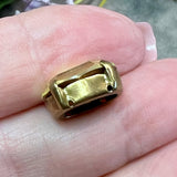 Jonquil 14x10mm Vintage Swarovski Rhinestone, 4100 Oval, With Settings