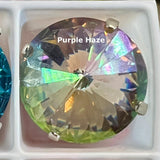 18mm Swarovski Crystal Rhinestones, Vintage and New, 1122 With Settings