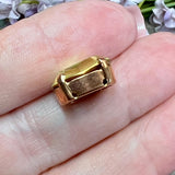 Jonquil 14x10mm Vintage Swarovski Rhinestone, 4100 Oval, With Settings