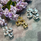 45ss - 50ss Rhinestone Settings, Silver Plated, Gold Plated Prong-Settings