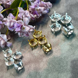 45ss - 50ss Rhinestone Settings, Silver Plated, Gold Plated Prong-Settings