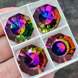 Swarovski Crystal, Rare Vintage, 18mm Electra Hexagon 6208 Sunburst Pendant