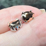Crystal-Aurum 8x6mm 4320 Pear Shape Swarovski Crystal Rhinestone, With Setting