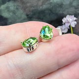 Peridot ReCreated 10x7mm Swarovski Crystal Rhinestone 4320 Pear With  Settings