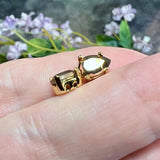 Crystal-Aurum 8x6mm 4320 Pear Shape Swarovski Crystal Rhinestone, With Setting