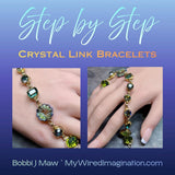 Masterclass Tutorial: Wire-Wrapped Crystal Link Bracelets & Custom Findings (PDF Download)
