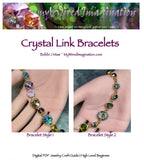 Masterclass Tutorial: Wire-Wrapped Crystal Link Bracelets & Custom Findings (PDF Download)