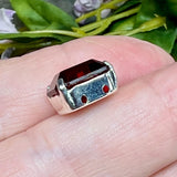 Garnet 12x10mm Swarovski Crystal Rhinestone, Transparent Art 4600 With Setting