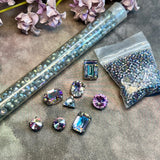 Rare Vitrail Light Crystal & Jewelry Design Palette – 10-Piece Curated Mix
