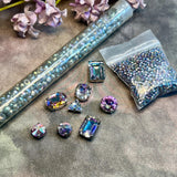 Rare Vitrail Light Crystal & Jewelry Design Palette – 10-Piece Curated Mix
