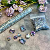 Rare Vitrail Light Crystal & Jewelry Design Palette – 10-Piece Curated Mix