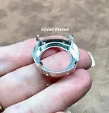 Rare Swarovski Crystal 27mm 1201 Round Stone – Vitrail Medium or Light with Sew-On Setting Option