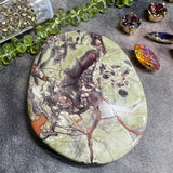 Rainforest Earthy Rustic Master Design Kit: Genuine Jasper Focal, Botswana Agate, Peridot