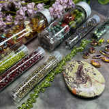 Rainforest Earthy Rustic Master Design Kit: Genuine Jasper Focal, Botswana Agate, Peridot