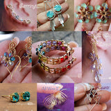 Earring Lovers Wire Jewelry Tutorial Special - Get 9 Earring Tutorials Save 45%
