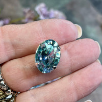 Alexandrite Color Change, 1 Piece Vintage Swarovski, 18x13mm Oval 4106 with or without Setting, June Birthstone