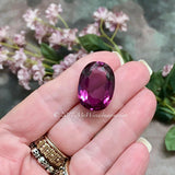 Alexandrite, Huge Gorgeous Lab Grown Faceted Oval 23x17x9mm 40.35 carats Loose Gemstone