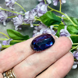 Alexandrite, Huge Gorgeous Lab Grown Faceted Oval 23x17x9mm 40.35 carats Loose Gemstone