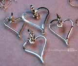 Charming Hearts 1, Wire Wrap Charms, Earrings, Pendants Tutorial