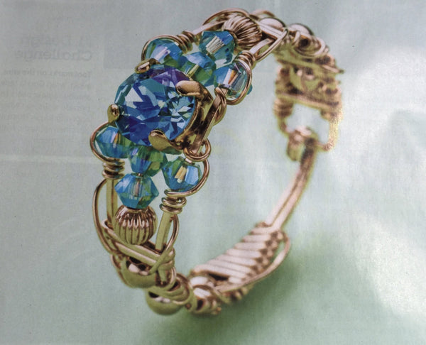 How to Wire Wrap a Simply Fancy Ring With a Clasp, Wire Wrap Ring Patt ...