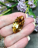 Genuine Swarovski Crystal, Amber Blush Navette 32x17mm Article 4227