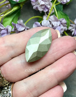 Genuine Swarovski Crystal, Amber Blush Navette 32x17mm Article 4227
