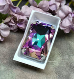 Vitrail Light, 27x18.5mm Art# 4627 Genuine Swarovski Crystal With Setting