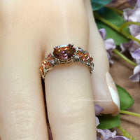 Anastasia Mystic Topaz, Handmade Ring, Mystic Topaz Ring, in Sterling Silver, US Size 6