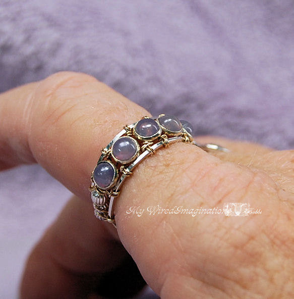 How to Wire Wrap a Montee Ring With a Clasp, DIY Ring Pattern – My