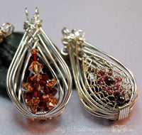 2 Hinged Cages and a Locket, Wire Wrap Pendant Tutorial